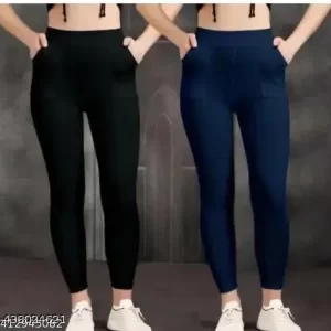 ladies pocket jeggings