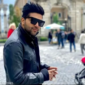 Guru Randhawa Black Unisex Sunglasses UV Protected Stylish Fashionable