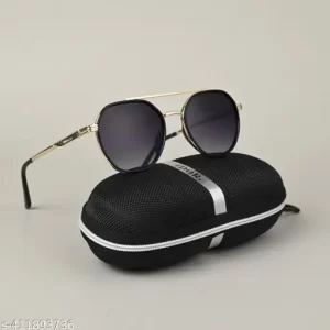 IDOR Premium Metal Sunglass for Men & Women | 58457-C3