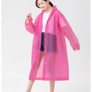 Infispace Solid Men Raincoat ,Barsari,Long Raincoat,Raincoat for women,Men raincoat,Lightwaighted Raincoat,Black,Blue,Raincoat for women,Kids Pink