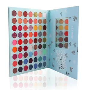 Beauty 63- SFR Color Hated with Love Eyeshadow Palette Kit with Mirror: Glitter, Shimmer, Matte Eye Shades for Vibrant, Versatile, Long Lasting, Swiss Style Makeup for Women (Multicolor)