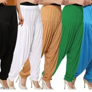 Womens patiala pant(pack of 5)