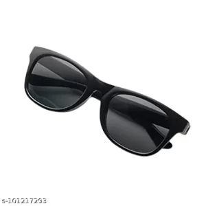 SYGA Kids Goggles, Modern Stylish Eyewears for Boy’s and Girls, Sunglasses Style Suitable Age 3-8 years – Simple, Black