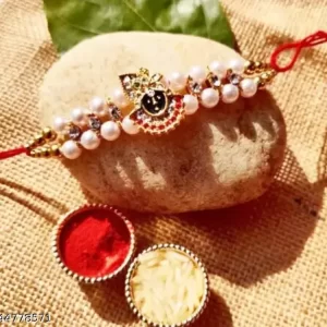 Bluebells Gifting Khatu shyamji Rakhi + Roli chaw