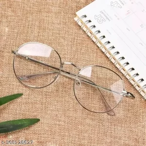 Women Pento ROUND SPECTLE FRAME Silver