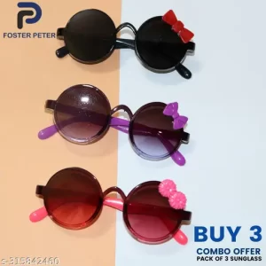You and your baby will be looking fashionable in no time with this -piece combo of sunglasses!