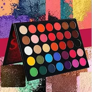 Makeup Eyeshadow Palette 35 Colors Eye Shadow Powder Make Up Waterproof Cosmetics Multicolor Shimmery Finish
