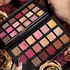 Seyblush Beauty Rose Gold Eyeshadow Palette (18 shades in 1 kit) with mirror Eye Shadow