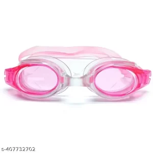 Silicon Swimming Goggles UV PROTECTION GOGGLES pink colour