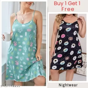 Combo Of 2 Pcs Short Nighties That Turn Heads