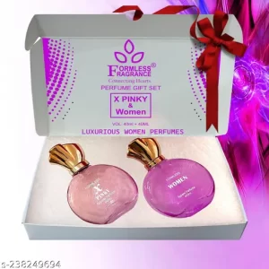 Gift set perfumes X-Pinky & Women 40ml each