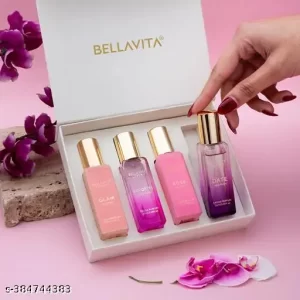 Bella Vita Organic Luxury Perfumes Gift Set for Women – 4×20 ml
