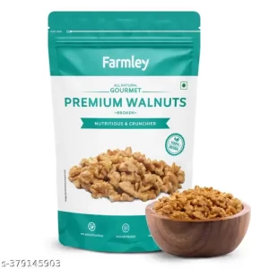 Farmley Light Broken Walnut Kernels | 200 g | Walnuts Without Shell, Akhrot, Dry Fruits, 100% Natural Akhrot, Rich in Proteins & Antioxidants (Pack Of 1)