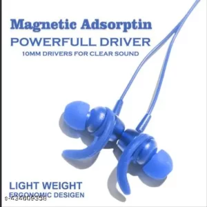 TECHFUSION — BT235 BT SUPER SOUND NECKBAND Bluetooth Headset (Blue )