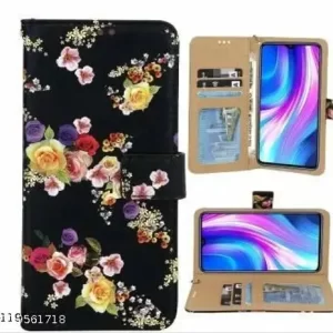 Aarnov Flip Cover Compatiple For Vivo Y91i & Vivo Y90 Flip cover &Vivo Y91i Cases Cover & Vivo Y91i Back Cover (Black)