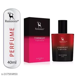 Ramsons – MIDNIGHT Eau De Parfum | 40 ML | Perfume For Men | TN – Lavender, Mint, Green, Camphor, Lemongrass | MN – Cumin, Aniseed, Rose, Jasmine | BN – Oakmoss, Patchouli, Musk, Amber