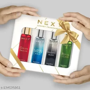 Next Care Discovery Mini Pack of Perfumes for Men and Women |Diwali Gift Set | 4 Fragrances 20ml Each | Long Lasting Perfume | Pocket Perfumes | Travel Perfume