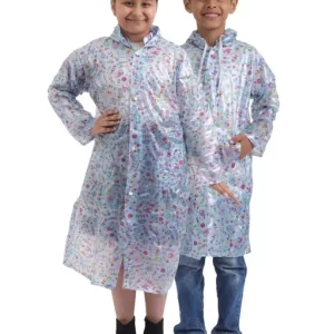00% waterproof Unisex Rain Wear/Rain Coat for Kids (Boys &Girls).