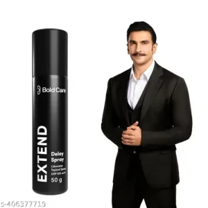 Bold Care Extend Delay Spray for Men, helping men last 5-7x longer in bed – 50ml – Pack of 1