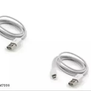 Micro USB Cable V8 2.5 A Fast Charging conneted all Mobile Phone Charger Cables Date Cord Wire for Samsung, Oppo, Vivo, MI Android Tablet Mobile Phone USB Charging Pack of 2