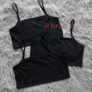 Best selling Trendy Non Padded Bra Fit to 28-34 (Multicolor)Women Non Padded Sports Bra Girls and woman cotton slipbra inner/gym-yogabra/sport bra/sexy bra Girls Beginners Sports Bra/Crop top/Inner pack ( 3 )