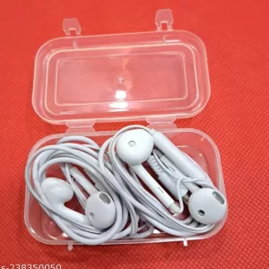 Mobilic heavy wire earphones pack of 2