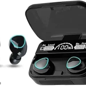 M10 earpods TWS Wireless Stereo Earphones(White, In the Ear) Bluetooth Airpode Bluetooth headset