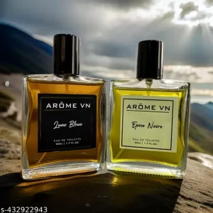 VN AROMA Combo Pack of 2 | Epie Noire – Lune Bleue | Long Lasting |Premium Luxury Perfume Eau de Toilette – 100 ml (For Men & Women)