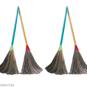 RupeeBacks Grass Light Weight Brooms pack of 4