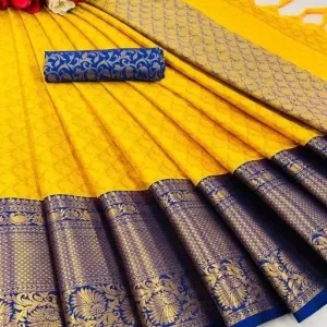 RADHE_FAB Shreevalli Topnotch Design Saree
