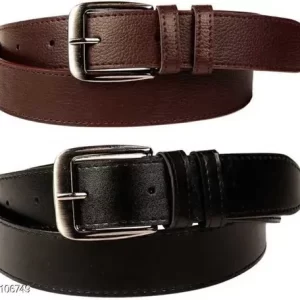 Trendy Men’s Combo Multicolor PU Belt