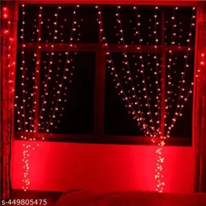 RED Rice Lights 50Led 15Meter pixel Led Rice Light for Diwali Decoration String and Series Light for Diwali Christmas Wedding Birthday Party Anniversary Indoor Outdoor Decoration Led Rice Lights Diwali Lights ,PACK 1