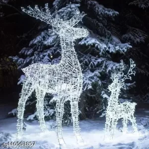 15 Meter LED String Lights, 50 LED Light for Home Decoration, Fairy Light, Waterproof Lights for Indoor & Outdoor Décor for Diwali, Party, Wall, Wedding, and Festival…..white pack 1