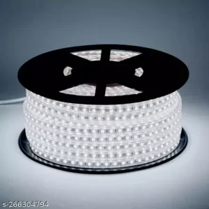 CIRAMA White LED 3 Meter Rope Light Pipe Light Decorative Light, Festivals LowPrice, Home-Office, POP Ceiling Light, Rice Lights,Diwali, Eid, Stage Decoration, Birthday Christmas Decoration, Pack of 1 (White Color) (3 Meter)