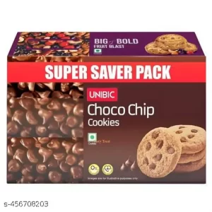 Tasty Treat Choco Chip Cookies, Chocolate, 500g