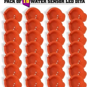 Jay Maa Ambay 18 Pcs Water Senser Diya