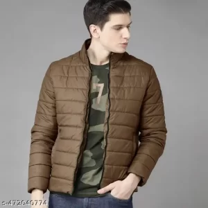 EYEBOGLER MEN’S WEAR COLLARED PUFFER JACKET