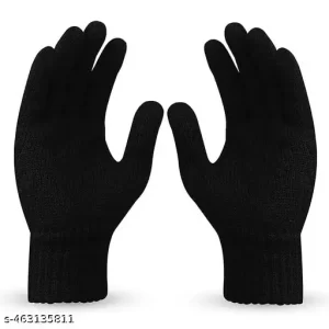 Touch Gloves/Woolen Unisex Touchscreen Hand Gloves for Winter