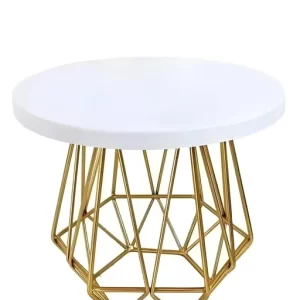 Hexale New Metal Cupcake Stand White And Gold Multipurpose Serving Stand Perfect For Weeding, Parties And Special Occasion (White)