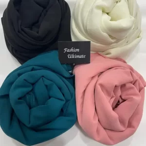 Georgette Hijab Stole Scarves For Women 70x180cm