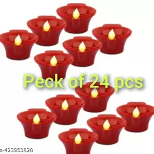 PACK OF 24 PCS WATER LED SENSOR DIYA
