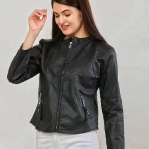 CRAZY International Leather Jacket for Woman’s / Girls