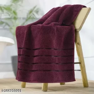 PREM HOUSE 500 GSM 100% Cotton Jumbo Large Bath Towel Sheet ,Super Soft Extra Large 30x 60 Inches Highly Absorbent and Quick Dry Hotel and Spa Quality Body Sheet Towel-Pack of 1 (Maroon)
