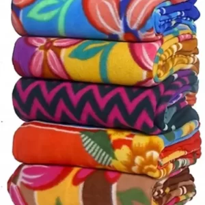 iLiv Soft Fleece single bed Blankets Set of 5