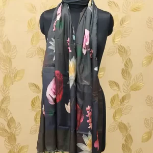 Fancy Floral Printed Stole