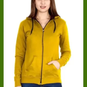 Trendy Winte Wear Zipper Hoodie jacket For Girls & Women