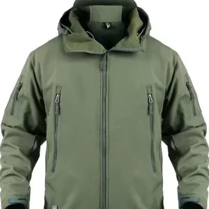 Stylish Army light weight 12 chain jacket for men