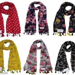 PACK OF 2 Women’s & Girls, Fancy Scarves & Stole