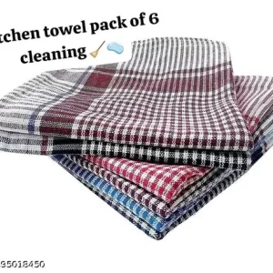 kitchen cleaning towel pack of 6pcs multicolored