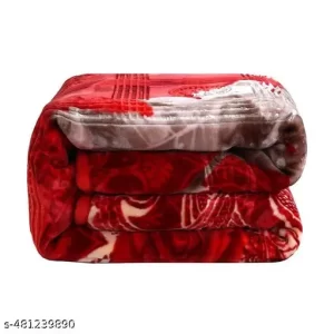 SKYRA SOFT MINK BLANKET FOR WINTER///SINGLE BED //// MULTICOLOR ///MULTIDESIGN